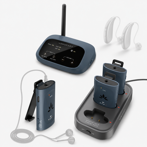 AuraPlex M3 Auracast Assistive Listening System for Churches and Public Spaces
