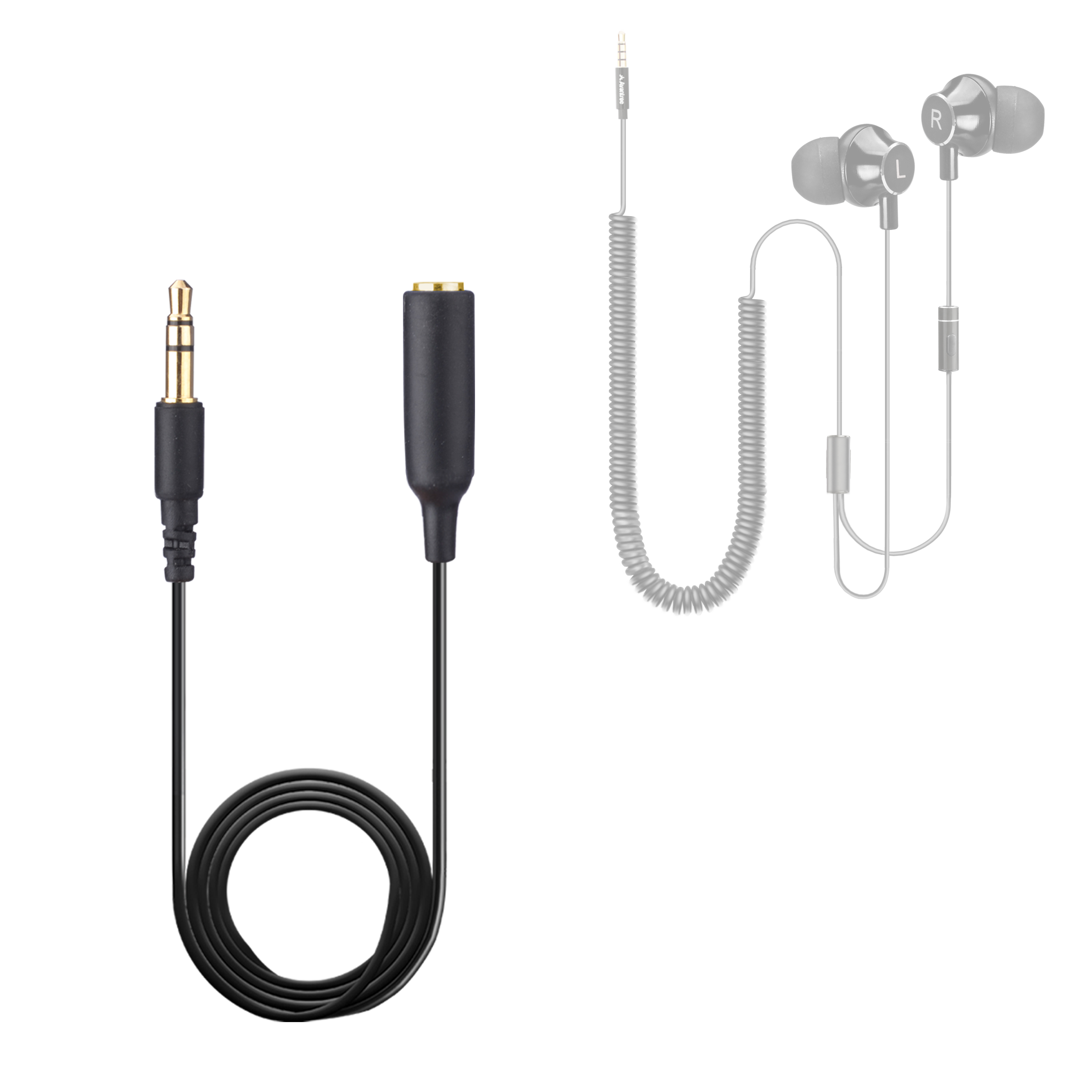 RMA-3.5mm Extension cable for wired earbuds